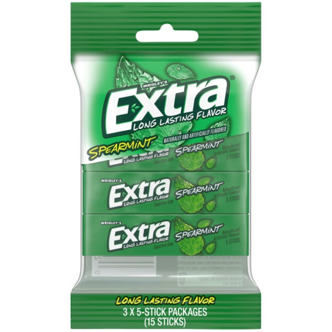 EXTRA SPEARMINT 3PACK 37.8G